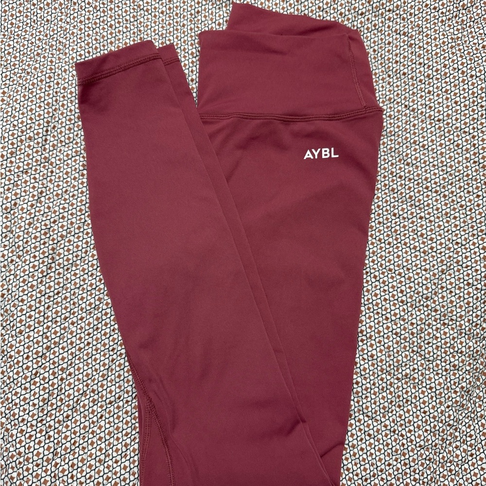 AYBL Red Leggings Versatile and Stylish